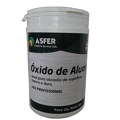 Óxido de alumínio 80 sc 2KG - Asfer