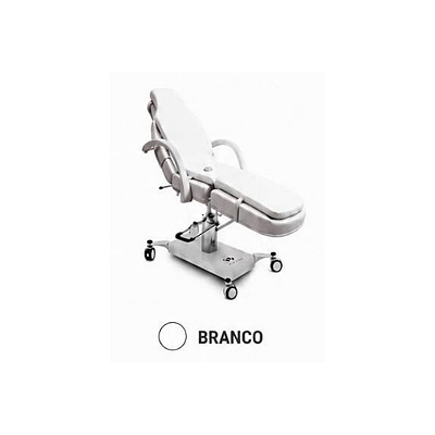 Esteira Massageadora Vibratória para Maca Estética Beauty Branca Fisiomedic