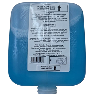 Refil Enxaguante Bucal 850ml - Machfloss