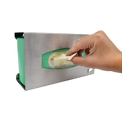Porta Caixa de Luvas de Procedimento Inox Escovado - Biovis