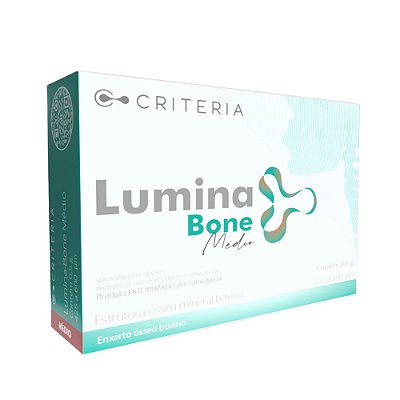 Enxerto Ósseo Bovino Lumina Bone Médio Critéria