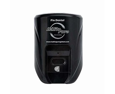 Dispenser De Fio Dental Preto Hálito Puro