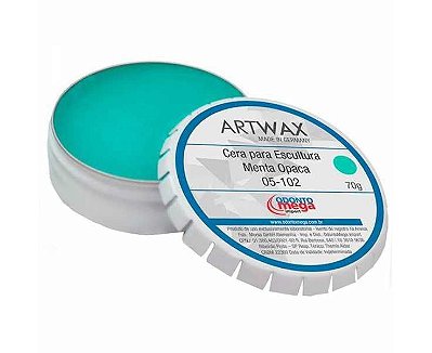 Cera Para Escultura Artwax Press Menta Opaca Odontomega