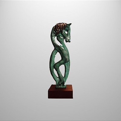 "Cavalinho" - Escultura em bronze 25 cm