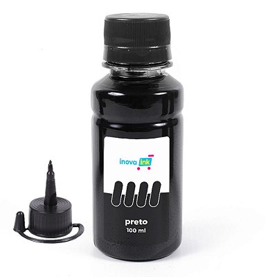 Tinta Black Para Epson EcoTank L375 100ml Inova Ink