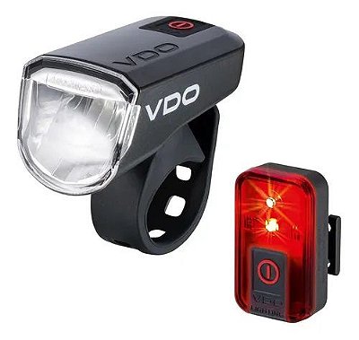 KIT FAROL M30 E LUZ TRASEIRA VDO ECO RED PLUS