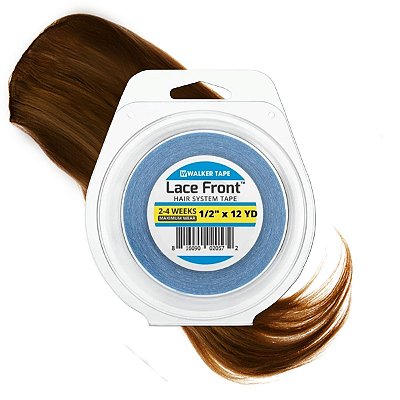 Fita em Rolo Dupla Face Lace Front para Mega Hair - Prótese Capilar - Lace Wig -  12 metros
