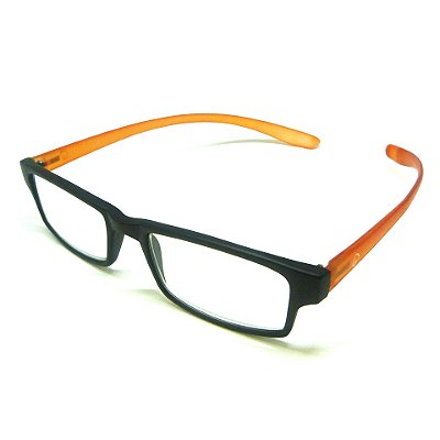 Óculos de Leitura HUG Preto/Laranja