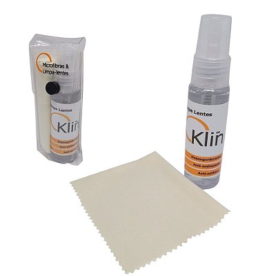 Kit Limpa-Lentes Deklin + Microfibra