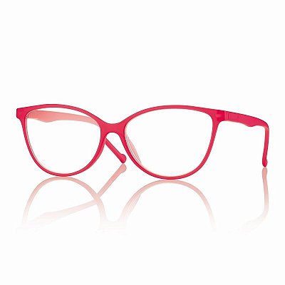 Óculos de Leitura Feminino Cat Eye Rosa