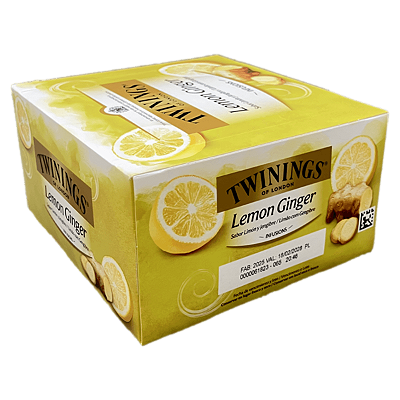 Chá Twinings Limão com Gengibre 50 sachês