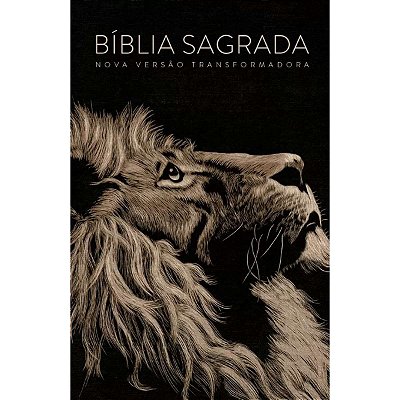 Bíblia NVT Slim Lion Head - Letra Maior - Bíblia Leão Slim