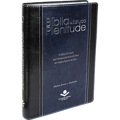 Bíblia de Estudo Plenitude - Capa Luxo - Almeida RA