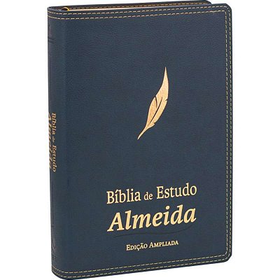 Bíblia de Estudo Almeida - Edição Ampliada - Capa Luxo NAA