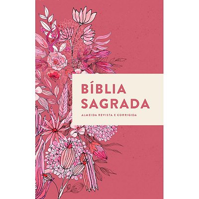 Bíblia Sagrada Feminina Floral Capa Dura | ARC Tradicional