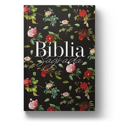 Bíblia ARC - Almeida Revista e Corrigida - Floral Rosas