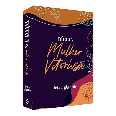 Bíblia da Mulher Vitoriosa - Letra Gigante - Capa Luxo