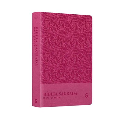 Bíblia Sagrada Capa Clássica - NVI - Rosa