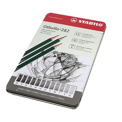 Lápis Para Desenho Técnico Stabilo Othello - 12 Graduações