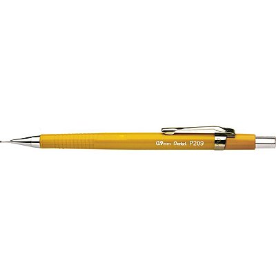 Lapiseira Pentel 0.9 Sharp P209 - Amarela