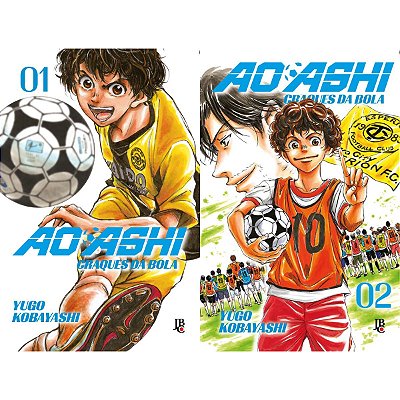 Kit Ao Ashi - Volumes 1 e 2 - Mangá Ao Ashi