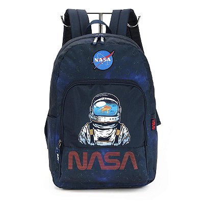 Mochila Escolar Astronauta Nasa - Azul MS47213NA