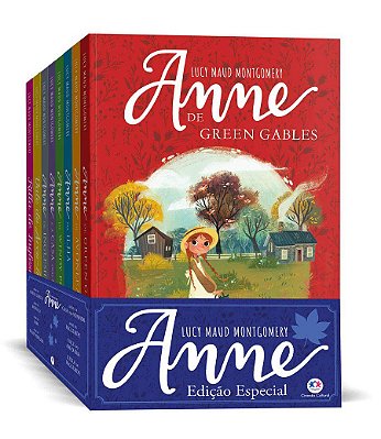 Box Anne de Green Gables - 8 Livros + Diário de Aventuras