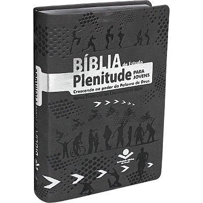 Bíblia de Estudo Plenitude para Jovens - NTLH - Capa Cinza