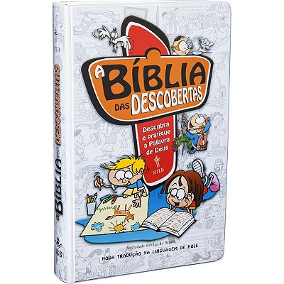 A Bíblia das Descobertas NTLH - Capa Ilustrada Azul