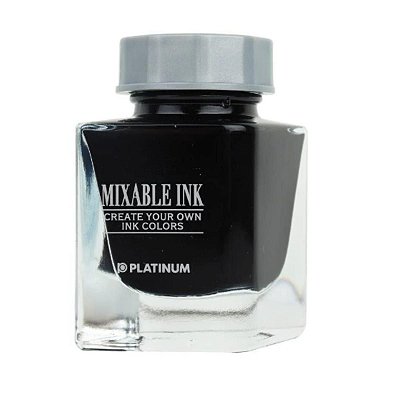 Tinta Para Caneta Tinteiro - Platinum Mixable - Smoke Black