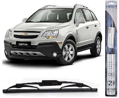 Palheta traseira GM Captiva 2008 2009 2010 2011 2012 2013 2014 2015