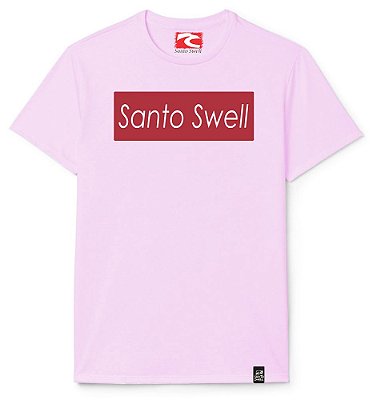 Camiseta Santo Swell Writing on Board Estampada Manga Curta 5 Cores