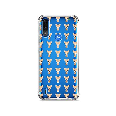 Capa (Transparente) para Moto E7 Power - Chihuahua