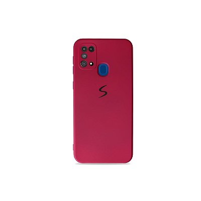 Silicone Case Marsala para Galaxy M31