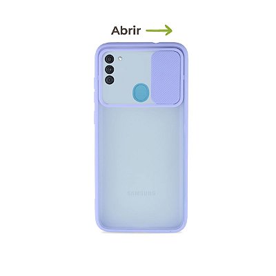 Capinha Soft Lilás com proteção de câmera para Galaxy A11 - 99Capas