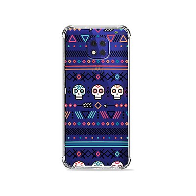 Capa (Transparente) para Moto G10 Play - Tribal