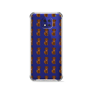 Capa (Transparente) para Moto G10 Play - Cocker