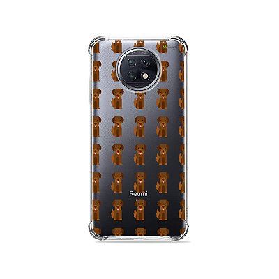 Capa (Transparente) para Xiaomi Redmi Note 9T - Golden