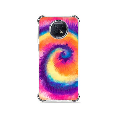 Capa para Xiaomi Redmi Note 9T - Tie Dye Roxo