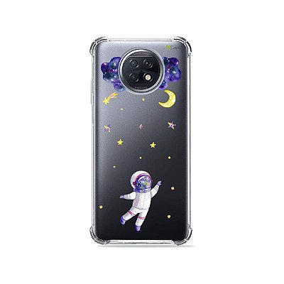 Capa (Transparente) para Xiaomi Redmi Note 9T - Astronauta Sonhador