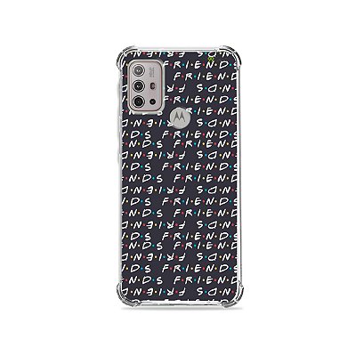 Capa para Moto G10 - Friends Letter