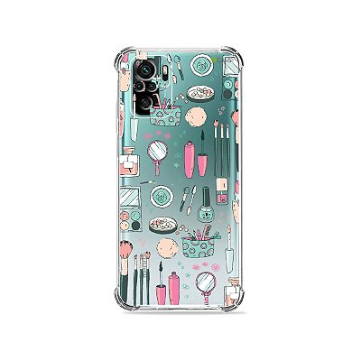 Capa (Transparente) para Xiaomi Redmi Note 10 4G - Make Up