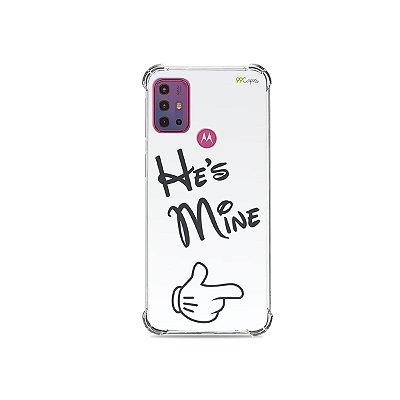 Capa para Moto G20 - He's Mine