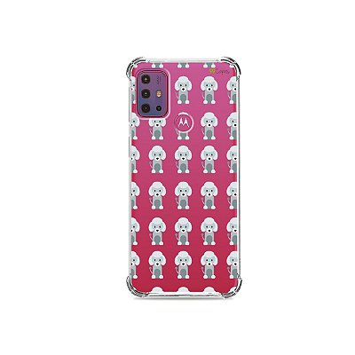 Capa (Transparente) para Moto G20 - Poodle