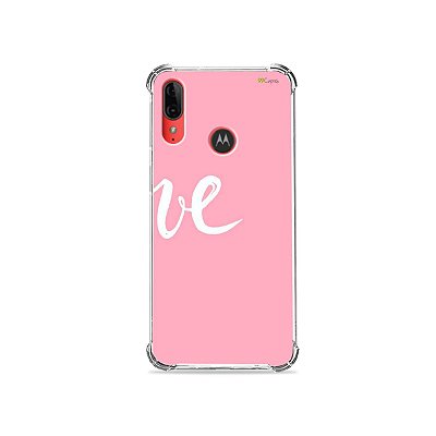 Capa para Moto E6 Plus - Love 2