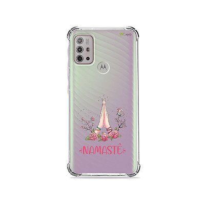 Capa (Transparente) para Moto G20 - Namastê