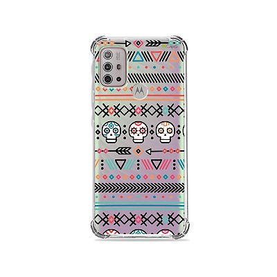 Capa (Transparente) para Moto G20 - Tribal