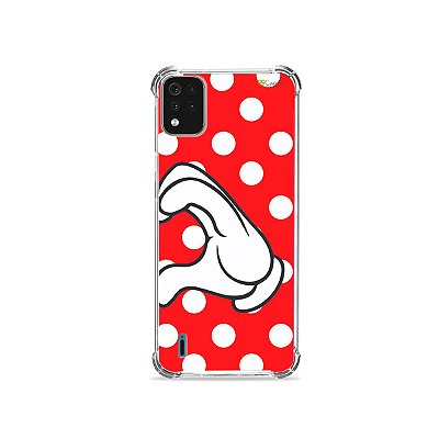 Capa para LG K42 - Coração Minnie