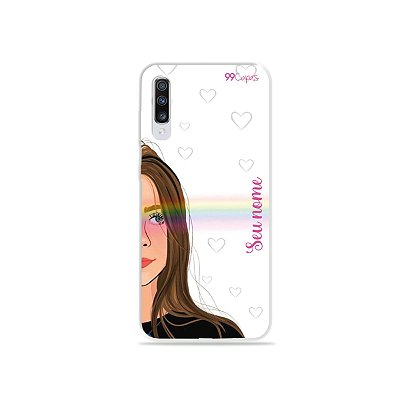 Capinha BFF2 com nome para Galaxy J - 99Capas