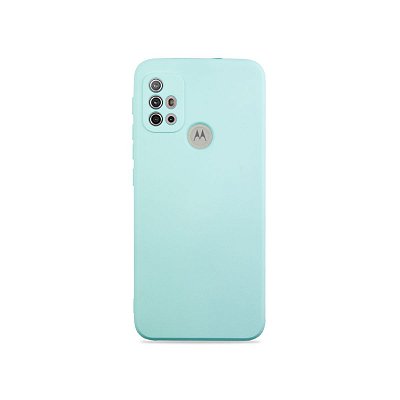 Silicone Case Azul Claro para Moto G10